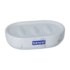 Wenko Adrada Ceramic Soap Dish White Wenko Adrada Ceramic Soap Dish White